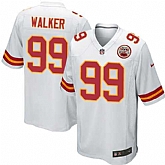 Nike Men & Women & Youth Chiefs #99 Walker White Team Color Game Jersey
